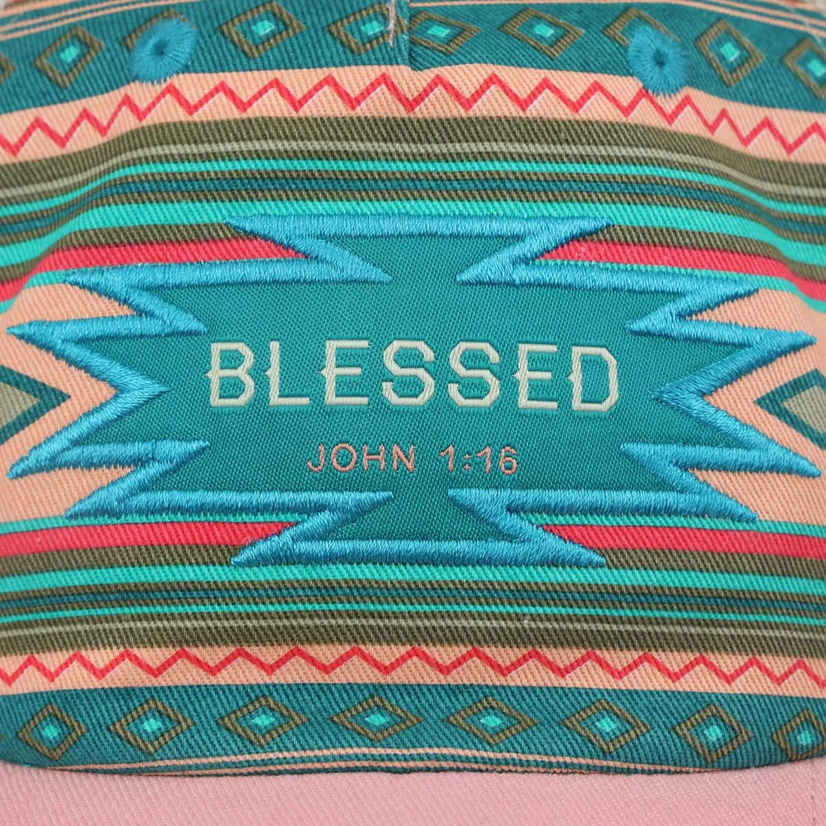 Blessed Girl Womens Cap Southwestern Blessed